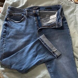 Judy Blue Women's Ankle Jeans - Classic Blue